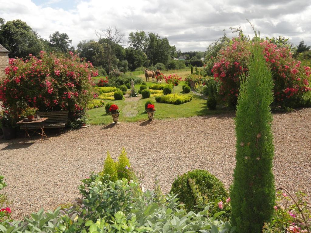 Manoir De La Branche Bed & Breakfast Maen Roch Exterior foto